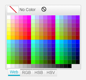 Color Editor, ASP.NET Web Forms Controls
